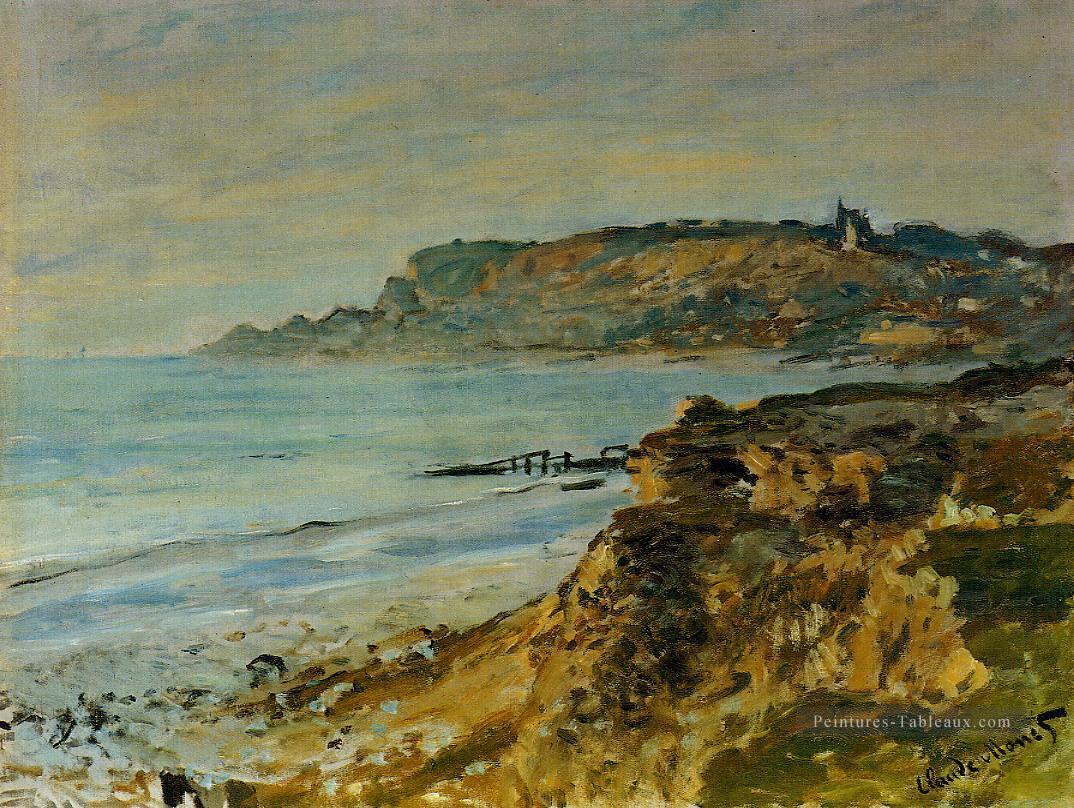 La falaise de Sainte Adresse Plage Claude Monet Peintures à l'huile